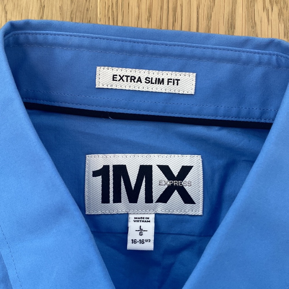 Express Button Down Shirt. Size: Large - image 2